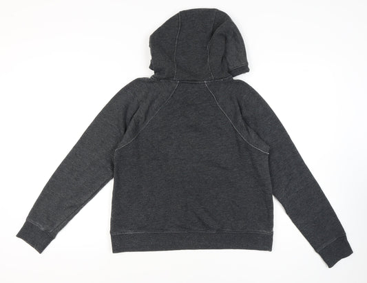 DKNY Grey Women's Pullover Hoodie, Size S