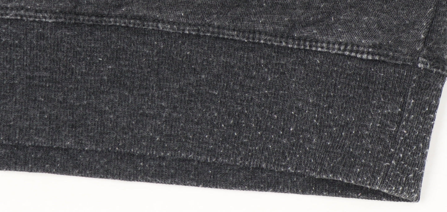 DKNY Grey Women's Pullover Hoodie, Size S