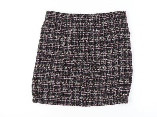 Monsoon Women's Multicoloured Check Pencil Skirt Size 12