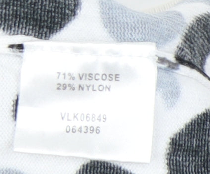 Womens UK Size 16 Pure & Natural Multicoloured Pullover Jumper
