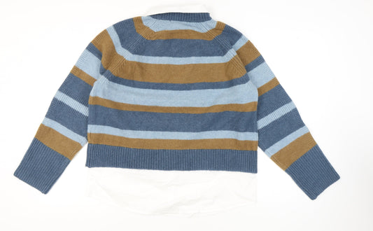 Womens UK Size 12 NEXT Blue Pullover Jumper