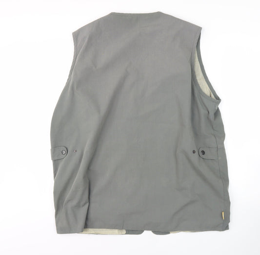 Mens UK Size L One Valley Trailwear Grey Basic Jacket