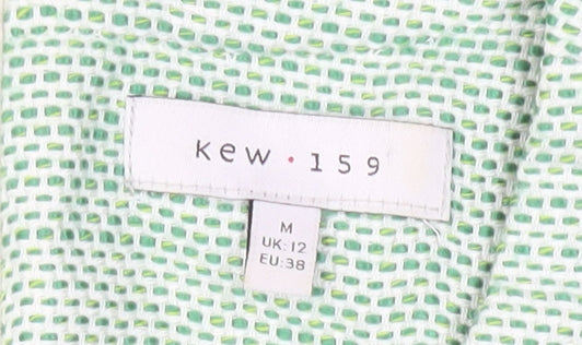 Womens UK Size 12 Kew 159 Green Blouse