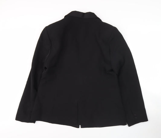 New Look Women's Black Suit Jacket Size 16