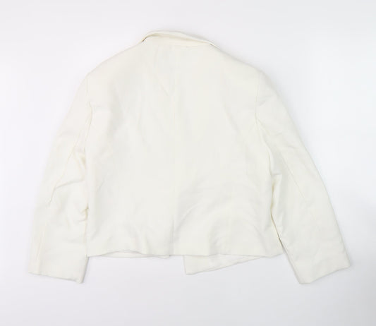 New Look Women's White Blazer Size 16