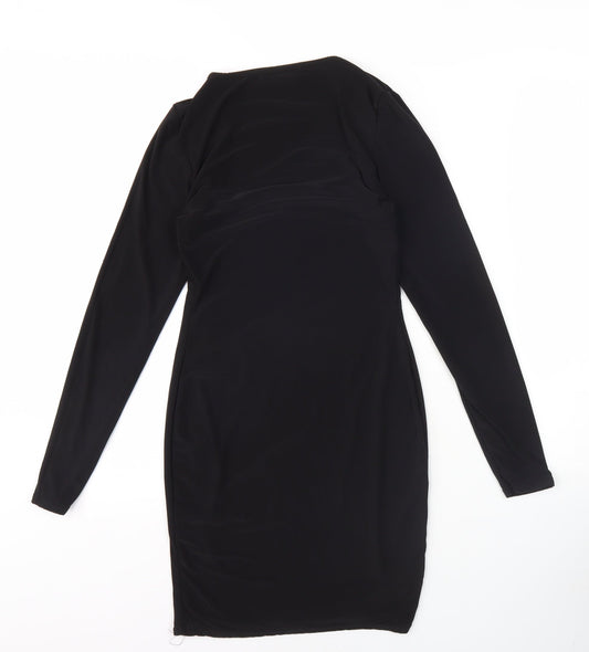 PrettyLittleThing Women’s Black Bodycon Dress UK 12