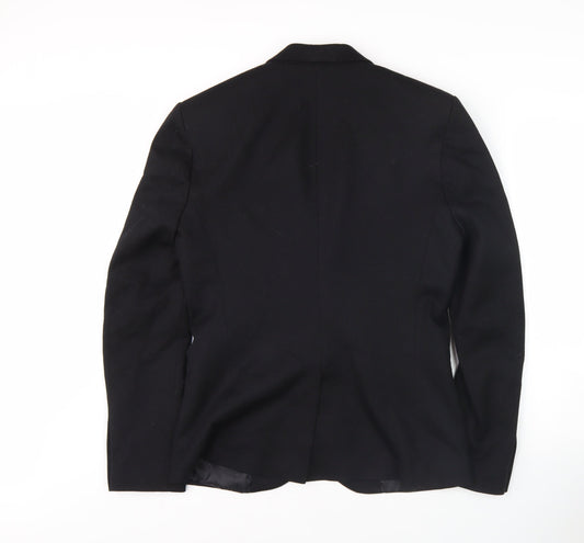 Zara Unisex Black Formal Suit Jacket M