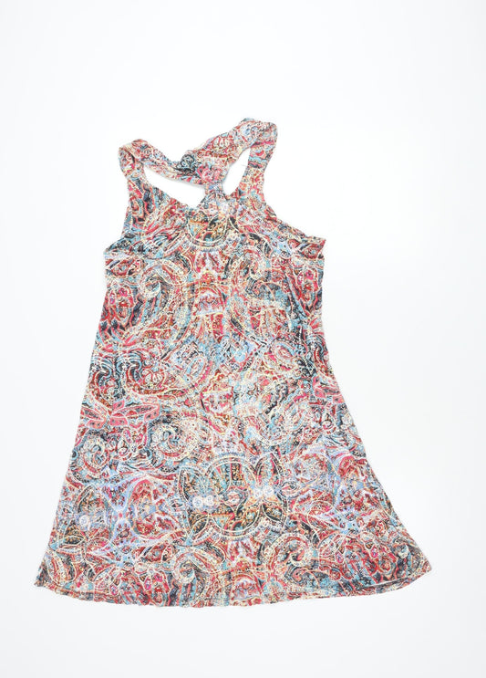 Cynthia Rowley Women's Multicoloured Mini Dress, Medium