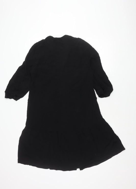 Phase Eight Women's Black Viscose Dress Size 12