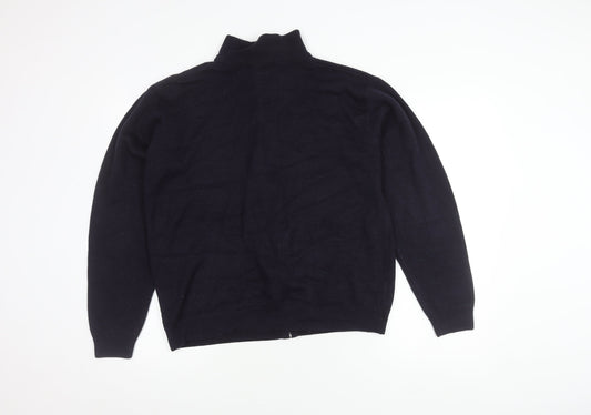 Cutting Edge Men's Blue Full Zip Jumper M