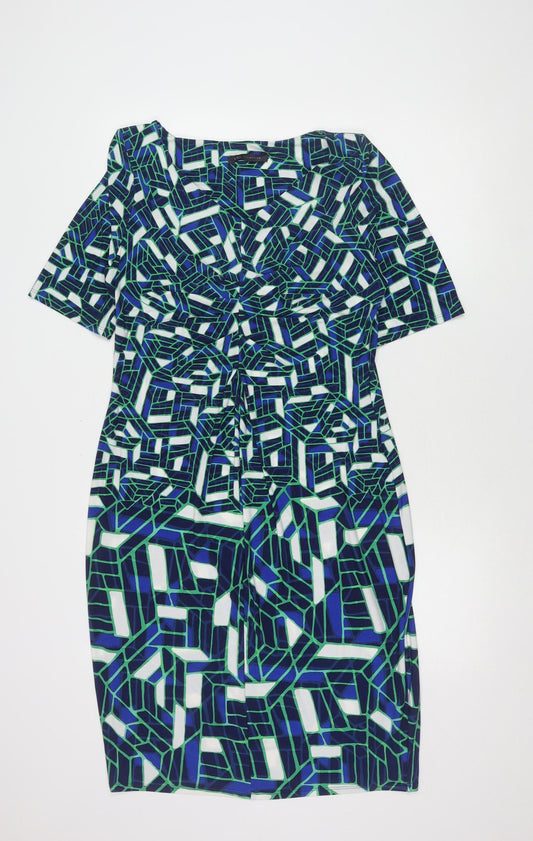 Marks and Spencer Multicoloured Geometric Dress