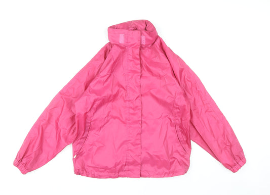 Womens UK Size 12 Monsoon Pink Rain Coat