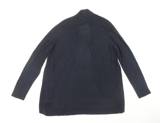 Womens UK Size 14 Marks and Spencer Blue Cardigan Jumper