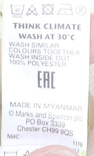 Marks and Spencer Women's White Skirt, Size 16