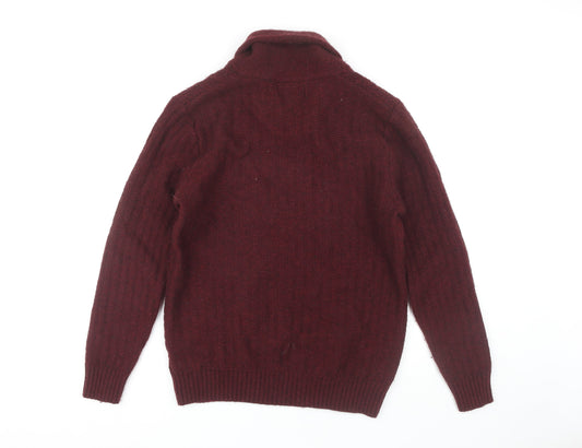Paul Costelloe Men's Red Pullover Jumper L Size