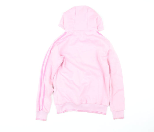 Lonsdale Women's Pink Hoodie, Size 10, Casual Wear