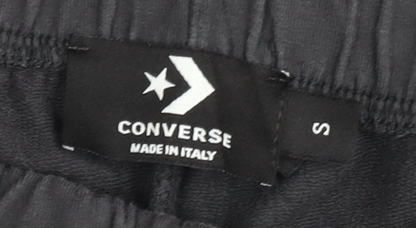 Converse Men's Black Jogger Trousers, Size S