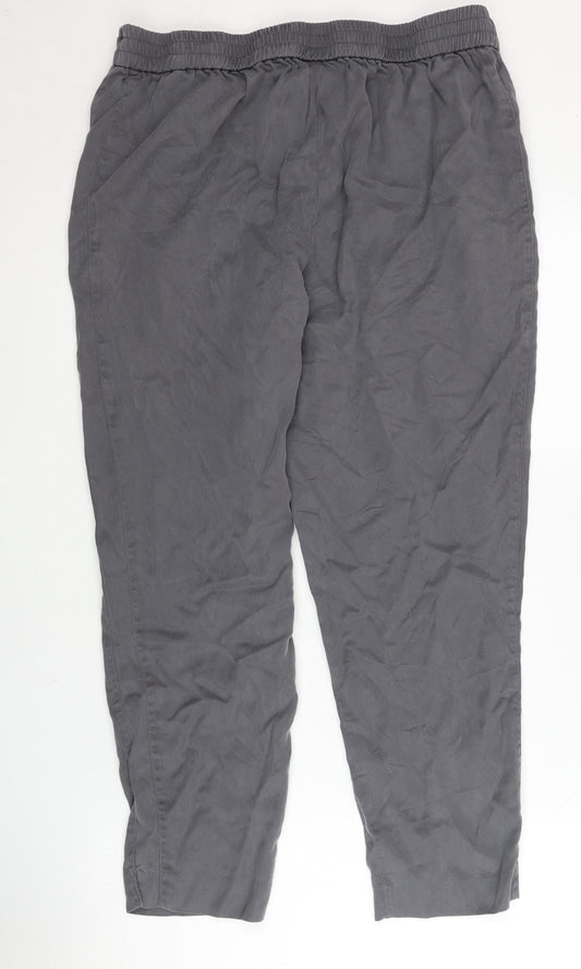 Mint Velvet Women's Grey Joggers, Size 14, Casual Wear