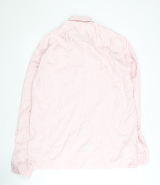 ZODIAC Men's Pink Formal Dress Shirt Size 42