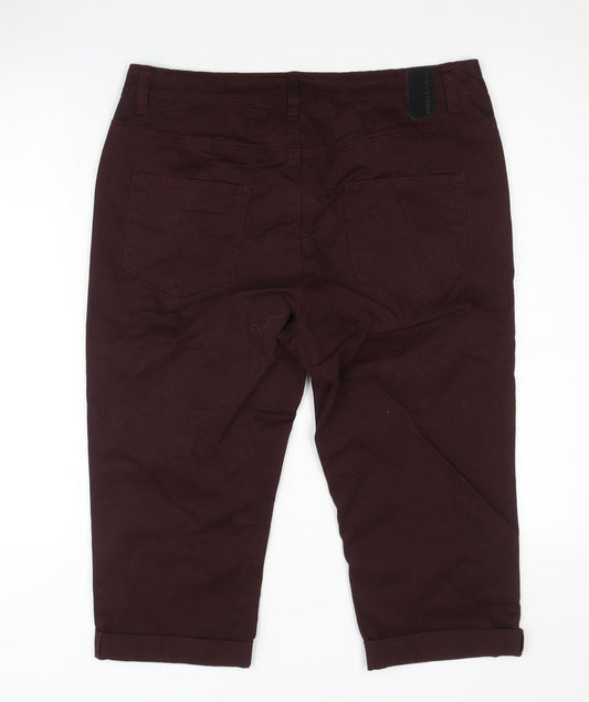 Marc Lauge Men's Brown Cropped Jeans Size 44