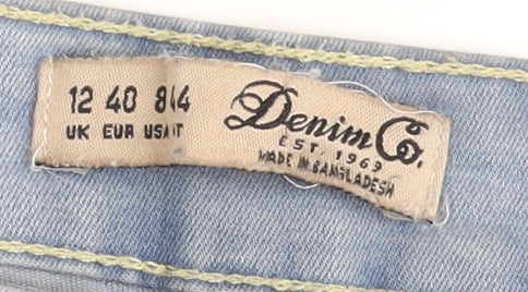 Womens UK Size 12 Denim Co Regular Fit Shorts Shorts