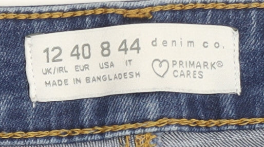 Primark Women's Blue Skinny Jeans Size 12
