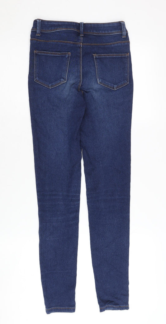 Denim Co. Women's Blue Skinny Jeans Size 4