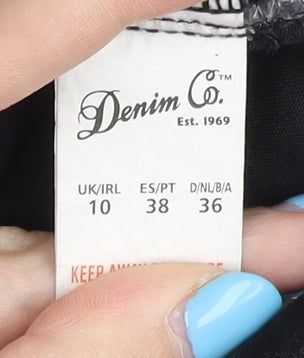 Denim Co. Women's Black Size 10 Skinny Jeans