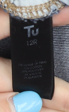 Tu Women's Blue Skinny Jeans Size 12