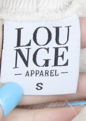 LOUNGE APPAREL Women Beige Jogger Trousers Size S