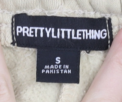 PrettyLittleThing Women's Beige Joggers, Size S, Activewear