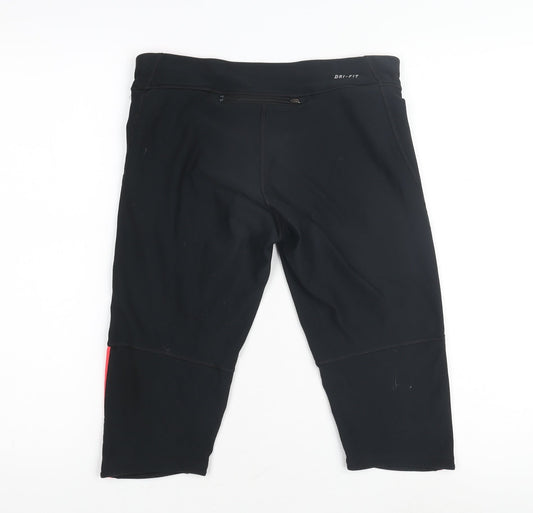 Nike Women's Black Cropped Leggings Size M