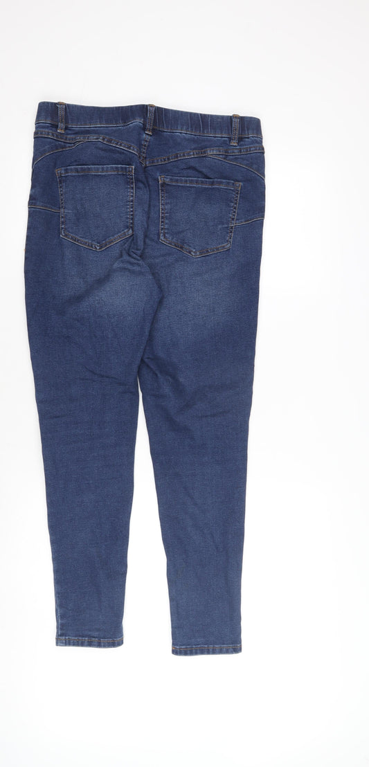 New Look Women's Blue Jegging, Size 14, Skinny Denim