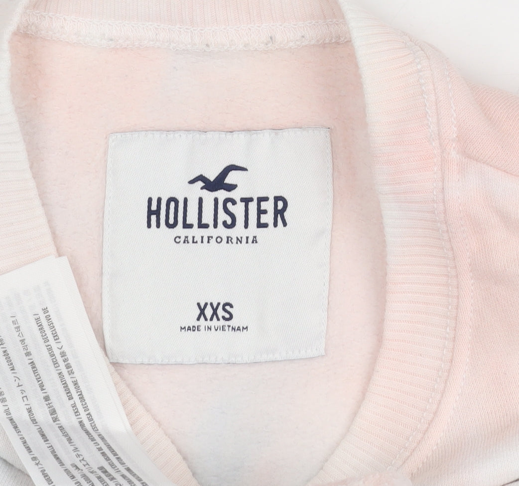 Hollister Women's Multicoloured Tie-Dye Pullover Sweatshirt 2XS