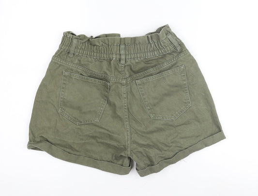 Denim Co Women’s Green Chino Shorts Size 10