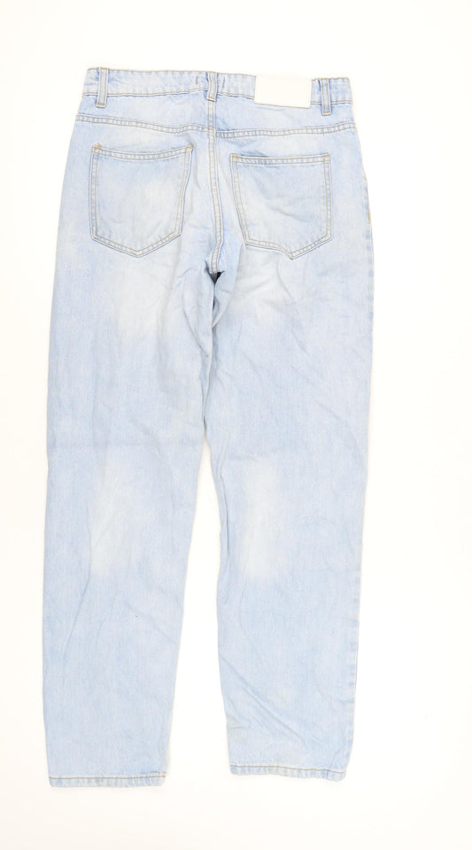 boohooMAN Men's Blue Straight Jeans Size 30