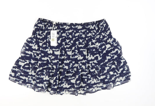 Marks and Spencer Women's Blue Animal Print Skirt Size 20