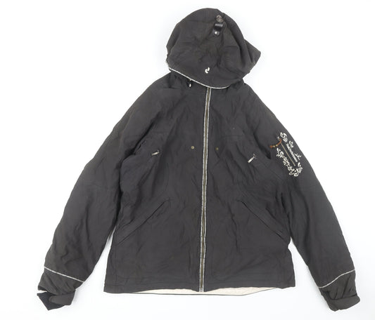 Peak Performance Women's Black Ski Jacket L