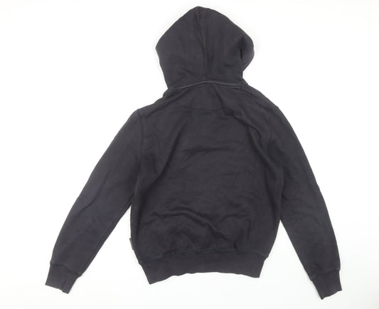 Mens UK Size S French Connection Black Pullover Hoodie