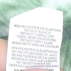 Boohoo Women's Green Tie Dye Dress Size 12