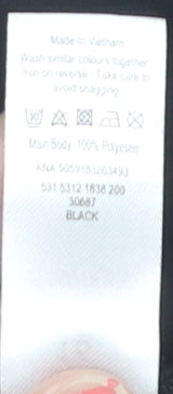 George Women's Black V-Neck Sleeveless Tank - Size 16