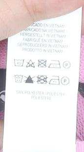 Primark Pink Wide-Leg Belted Trousers, Size 12 Women