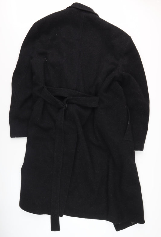 Willson Tailoring Men's Black Wool Pea Coat S