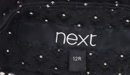 Womens UK Size 12 NEXT Black Trousers