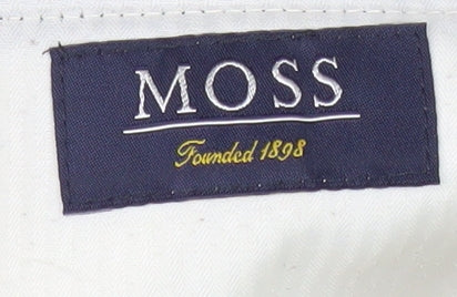 Moss Men's Black Dress Pants 34 Short Formal