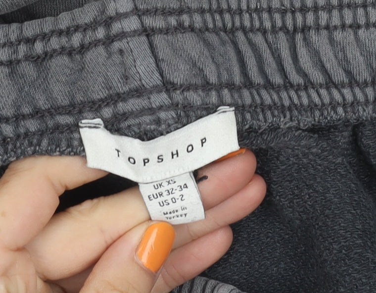 Topshop Women's Grey Jogger Trousers XS