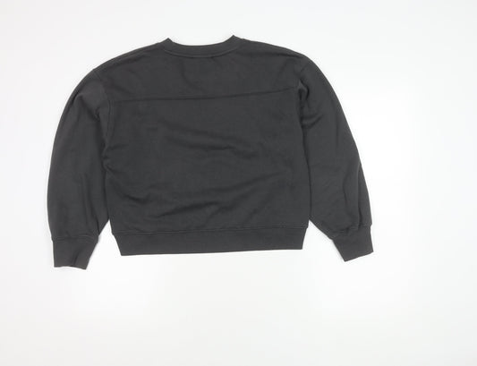 Womens UK Size 12 Zara Black Pullover Jumper