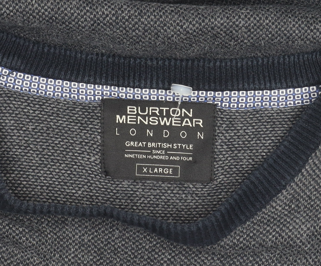 Burton Menswear Grey XL Pullover for Men
