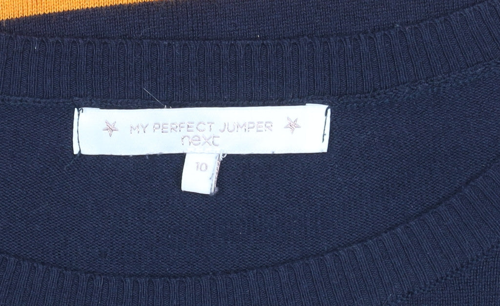 Womens UK Size 10 NEXT Multicoloured Pullover Jumper