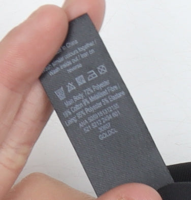 George Women's Black Floral Glitter Pencil Skirt, Size 8